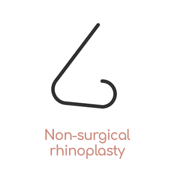 Non-surgical rhinoplasty